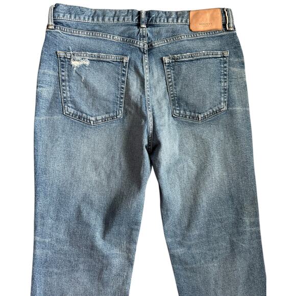 Moussy Vintage Pierson Straight Button Fly Medium Wash Jeans Blue Size 29‎ - Picture 11 of 12